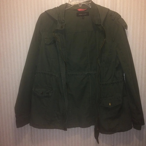 olive green jacket - Picture 1 of 2